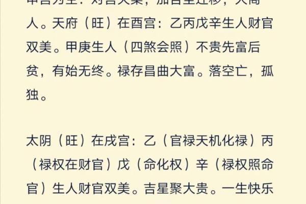 紫薇斗数申子辰