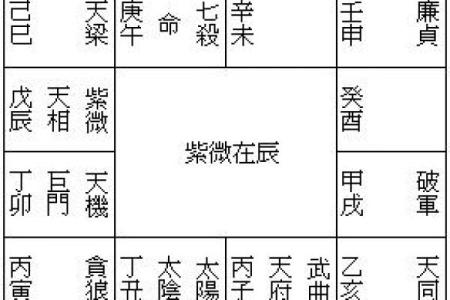 紫微斗数之河洛四化分析论断的基本方法：纵横分析论断法