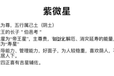 紫薇斗数中天才