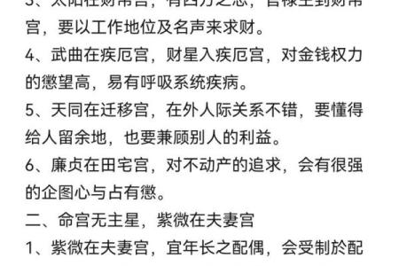 紫薇斗数申子辰