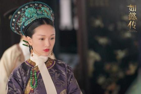 海兰小天使“八字眉”上线，她才是《如懿传》活得最明白的女人