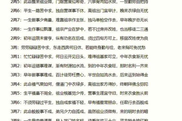 一生劳碌无福消的八字特征