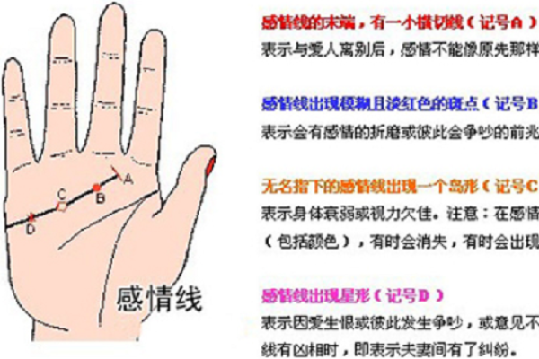 手相风水：爱情线怎么看有几段感情