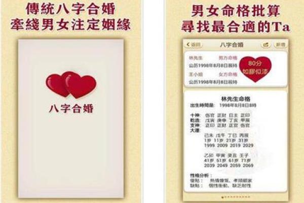 阴历生日测八字合婚