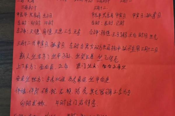 八字选结婚日子