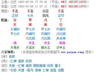 紫薇斗数核对时辰