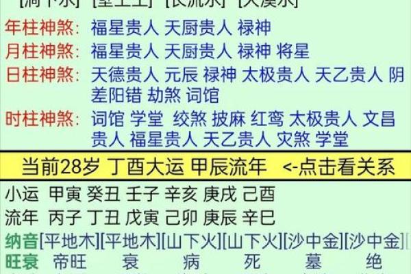 免费八字算命详批