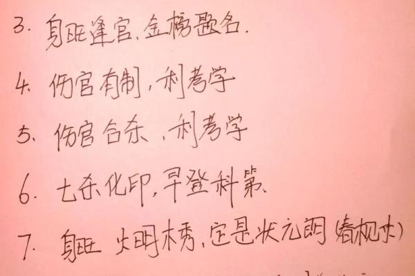 成名八字