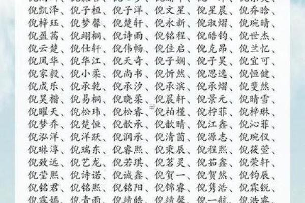 孩子生辰八字五行起名