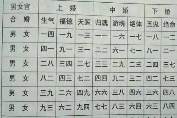 八字种类