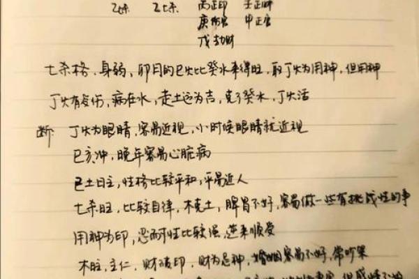 八字命理分析步骤（2）