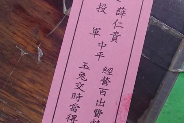 灵签抽签97签