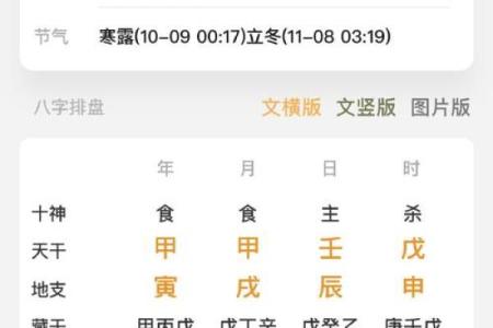 生辰八字走背运