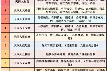 紫微斗数宫位基本概况、宫位推演（详解不外传，请收藏）