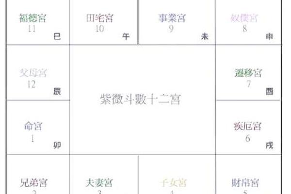 紫薇旺落疾厄宫