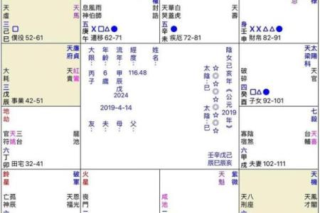 紫薇斗数中同度什么意思